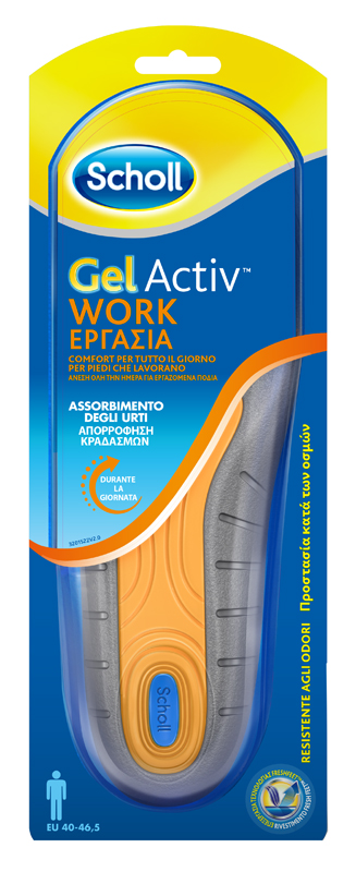 SCHOLL GEL ACTIV WORK UOMO - Farmastop