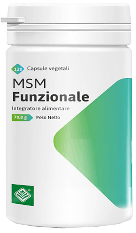 MSM FUNZIONALE 120 CAPSULE DA 590 MG - Farmastop