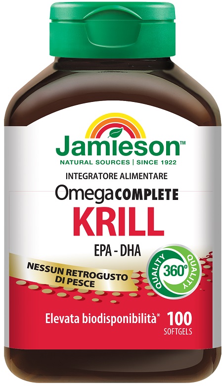 JAMIESON OMEGA COMPLETE PURE KRILL OIL 100 PERLE - Farmastop