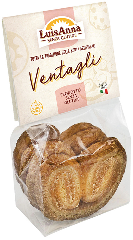 BISCOTTI SFOGLIA VENTAGLI 130 G - Farmastop