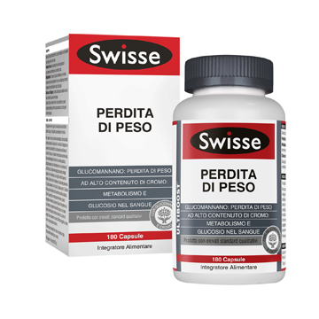 SWISSE PERDITA DI PESO 180 CAPSULE - Farmastop