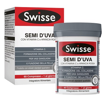 SWISSE SEMI D'UVA 60 COMPRESSE - Farmastop