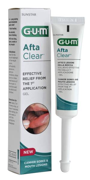 GUM AFTACLEAR GEL 10 ML - Farmastop