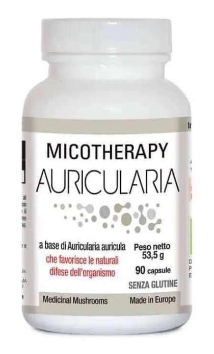 MICOTHERAPY AURICULARIA 90 CAPSULE - Farmastop