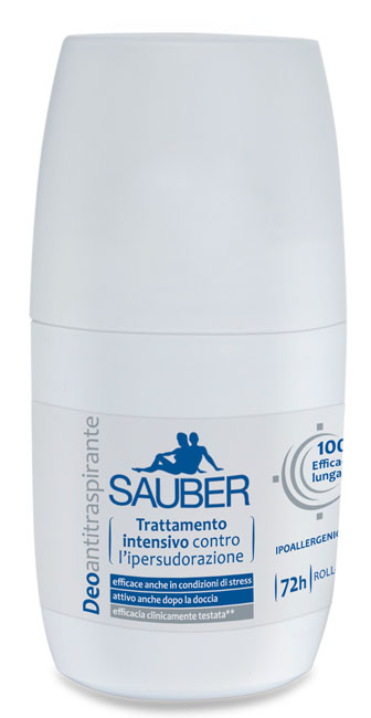 SAUBER ANTITRASPARANTE 72 ORE ROLL-ON - Farmastop