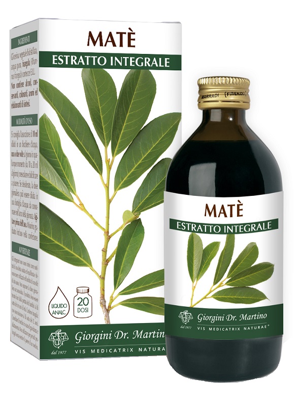 MATE' ESTRATTO INTEGRALE 200 ML - Farmastop