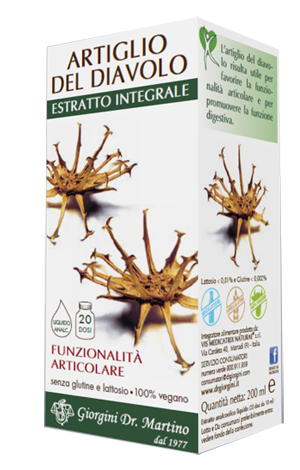 ARTIGLIO DEL DIAVOLO ESTRATTO INTEGRALE 200 ML - Farmastop