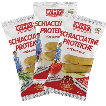 WHYNATURE SCHIACCIATINE PROTEICHE POMODORO 30 G - Farmastop