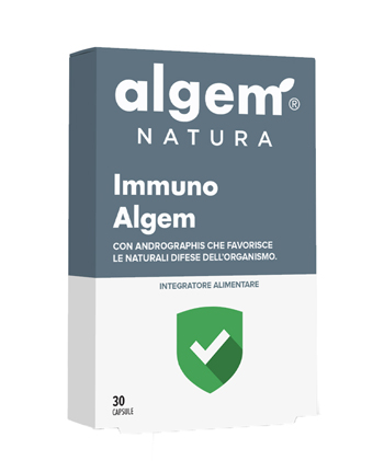 IMMUNO ALGEM 30 CAPSULE VEGETALI DA 400 MG - Farmastop