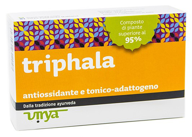 TRIPHALA VIRYA 60 COMPRESSE 500MG - Farmastop