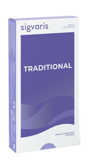 SIGVARIS TRADITIONAL 504 CCL2 MONOCOLLANT SINISTRO LUNGO BEIGE L PLUS - Farmastop