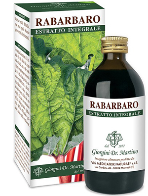 RABARBARO ESTRATTO INTEGRALE 200 ML - Farmastop
