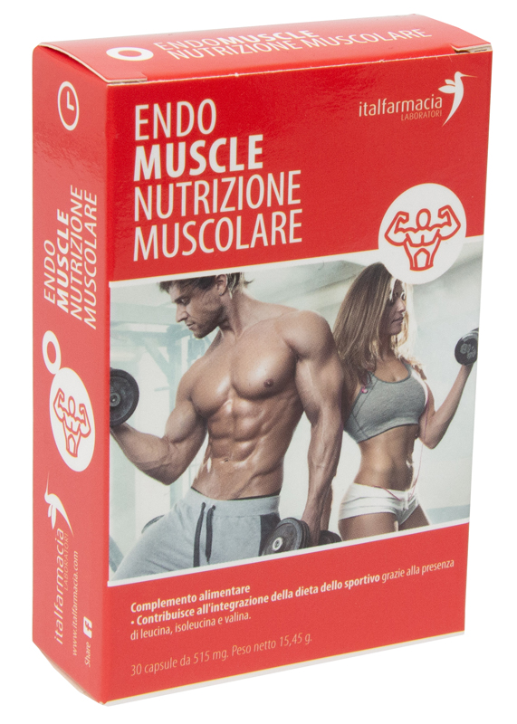 ENDO MUSCLE NUTRIZIONE MUSCOLARE 30 CAPSULE - Farmastop