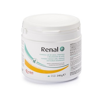 RENAL P MANGIME COMPLEMENTARE PER CANI E GATTI BARATTOLO 240 G - Farmastop