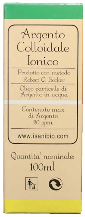 ARGENTO COLLOIDALE IONICO 20 PPM 100 ML - Farmastop