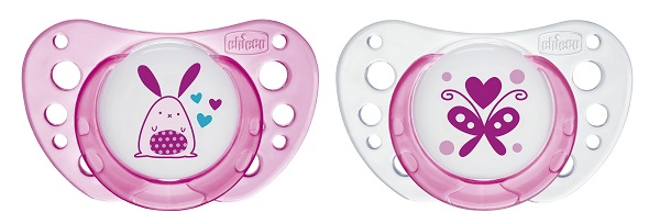 CHICCO SUCCHICCO AIR GIRL CAUCCIU' 0-6 MESI 2 PEZZI - Farmastop