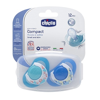 CHICCO SUCCHIETTO COMPACT BOY S 16-36 MESI 2 PEZZI - Farmastop