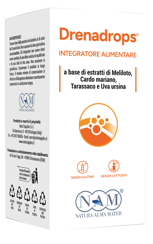 DRENADROPS SOLUZIONE IDROALCOLICA 100 ML - Farmastop