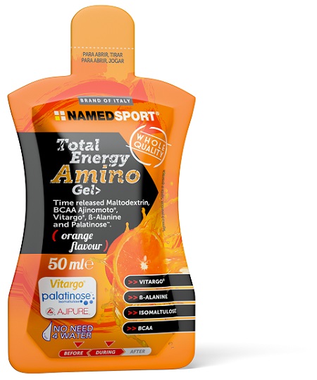 TOTAL ENERGY AMINO GEL ORANGE FLAVOUR 50 ML - Farmastop
