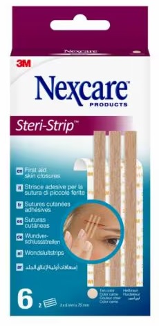 CEROTTO PER SUTURA STERI STRIP SKIN 6X75 MM 6 STRISCE - Farmastop