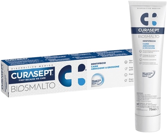 CURASEPT BIOSMALTO CARIE DENTIFRICIO 75 ML - Farmastop