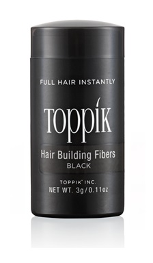 TOPPIK HAIR BUILDING FIBERS TRAVEL SIZE BLACK - Farmastop