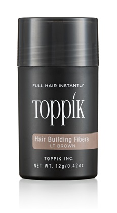 TOPPIK HAIR BUILDING FIBERS REGULAR SIZE LIGHT BROWN - Farmastop