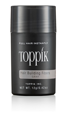 TOPPIK HAIR BUILDING FIBERS REGULAR SIZE GRAY - Farmastop