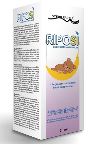 RIPOSI' NOTTE GOCCE ORALI 20 ML - Farmastop