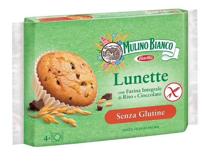 MULINO BIANCO LUNETTE CON FARINA INTEGRALE DI RISO E GOCCE DI CIOCCOLATO 140 G - Farmastop