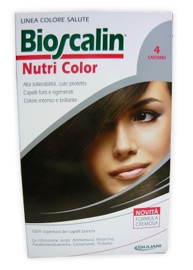 BIOSCALIN NUTRI COLOR 4 CASTANO SINCROB 124 ML - Farmastop