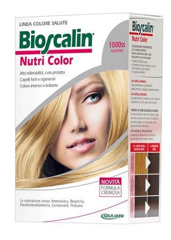 BIOSCALIN NUTRI COLOR 1000SS PLATINO SINCROB 124 ML - Farmastop