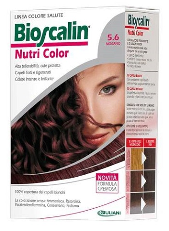 BIOSCALIN NUTRI COLOR 5,6 MOGANO SINCROB 124 ML - Farmastop