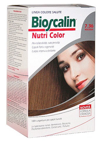 BIOSCALIN NUTRI COLOR 7,36 NOCCIOLA SINCROB 124 ML - Farmastop