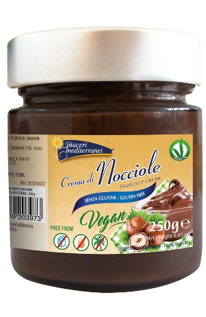 PIACERI MEDITERRANEI CREMA NOCCIOLA 250 G - Farmastop