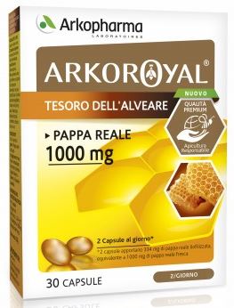 ARKOROYAL PAPPA REALE 1000MG 30 CAPSULE - Farmastop