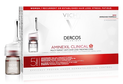 DERCOS AMINEXIL FIALE 21 DONNA 6 ML - Farmastop