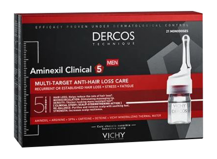 DERCOS AMINEXIL FIALE 42 UOMO 6 ML - Farmastop