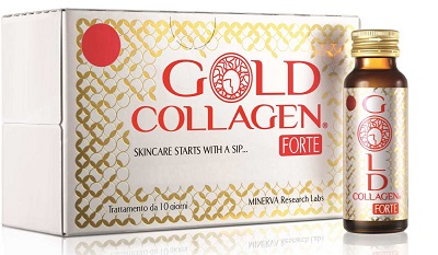 GOLD COLLAGEN FORTE 10 FLACONI - Farmastop