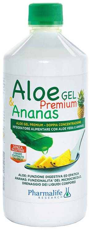 ALOE GEL PREMIUM & ANANAS 1 LITRO - Farmastop
