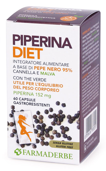 PIPERINA DIET 60 COMPRESSE - Farmastop