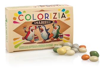 AMARELLI COLORIZIA CONFETTINI MORBIDI DI LIQUIRIZIA ALL'ANICE 100 G - Farmastop