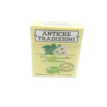 ANTICHE TRADIZIONI CARAMELLE SENZA ZUCCHERO CAMOMILLA - Farmastop