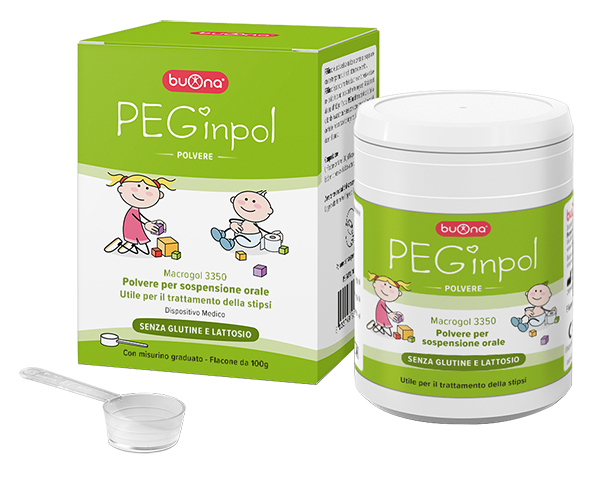 PEGINPOL MACROGOL 3350 SOSPENSIONE ORALE 100 G - Farmastop