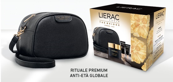 COFFRET LIERAC THE BRIDGE PREMIUM CREMA SETOSA 50 ML + 8 ML + 3 ML - Farmastop