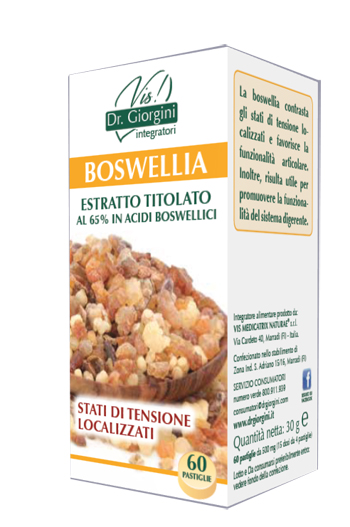 BOSWELLIA ESTRATTO TITOLATO 60 PASTIGLIE - Farmastop