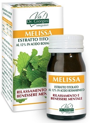 MELISSA ESTRATTO TITOLATO 60 PASTIGLIE - Farmastop