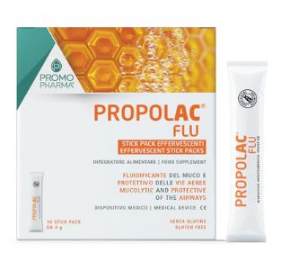 PROPOL AC FLU EFFERVESCENTE 10 BUSTINE - Farmastop