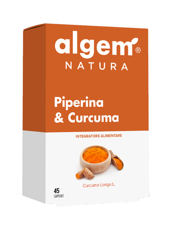 PIPERINA & CURCUMA 45 CAPSULE - Farmastop
