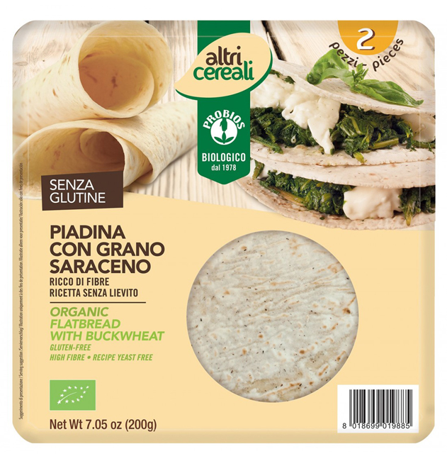 ALTRICEREALI PIADINA CON GRANO SARACENO 200 G - Farmastop